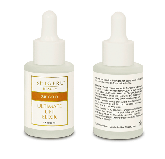 24K GOLD - Ultimate Lift Elixir - Shigeru Beauty