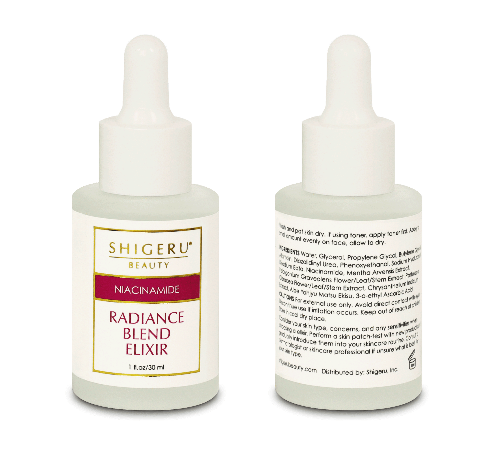 Radiance Blend - Niacinamide Elixir - Shigeru Beauty