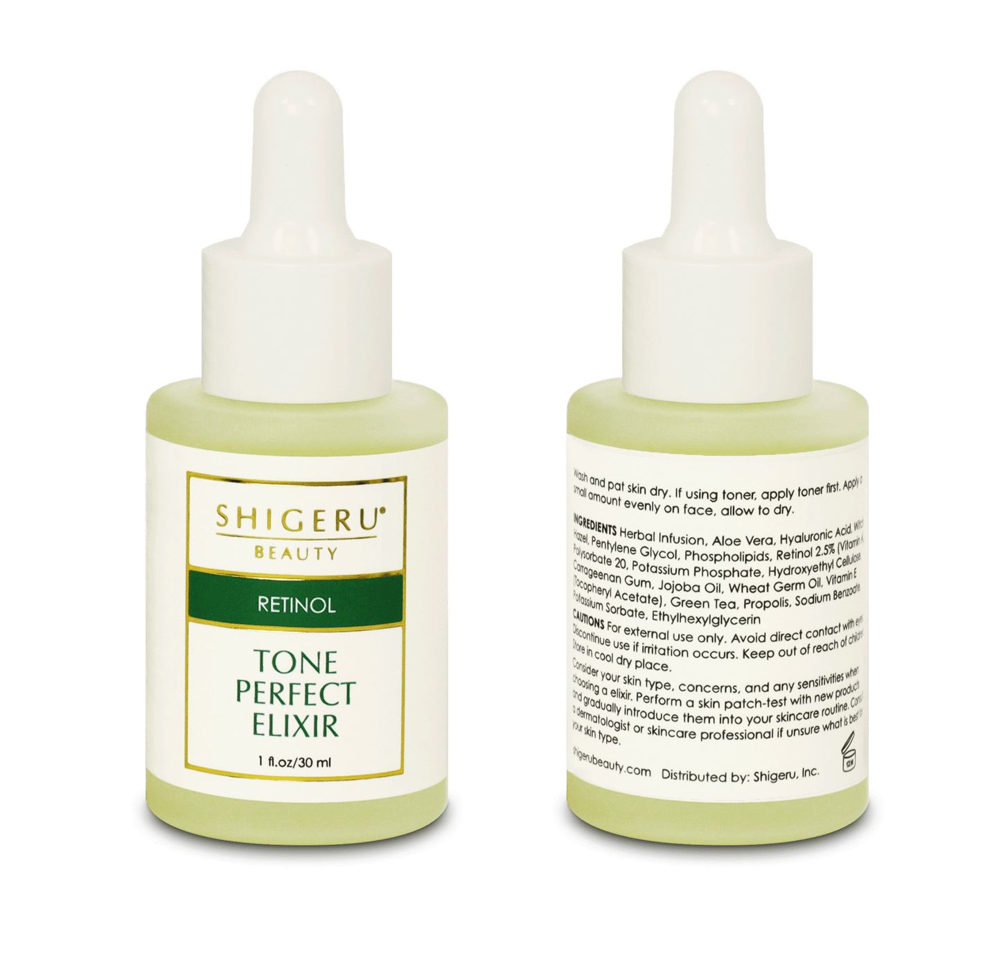 Tone Perfect - Retinol Elixir - Shigeru Beauty